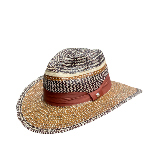 Sombrero Panameño Exclusivo Diseño a Mano MY