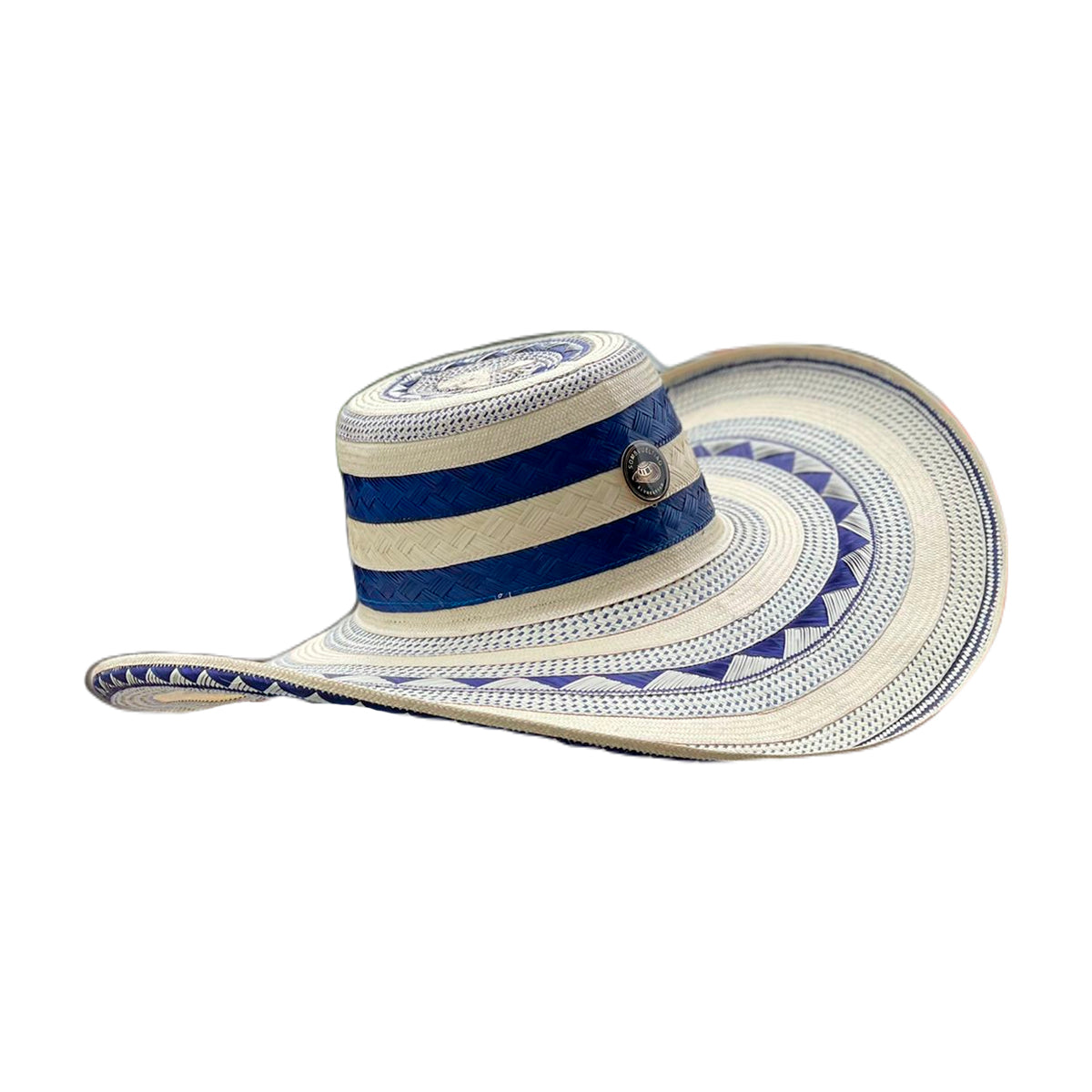 Sombrero 23 Fibras Exclusivo Blanco Extrafino
