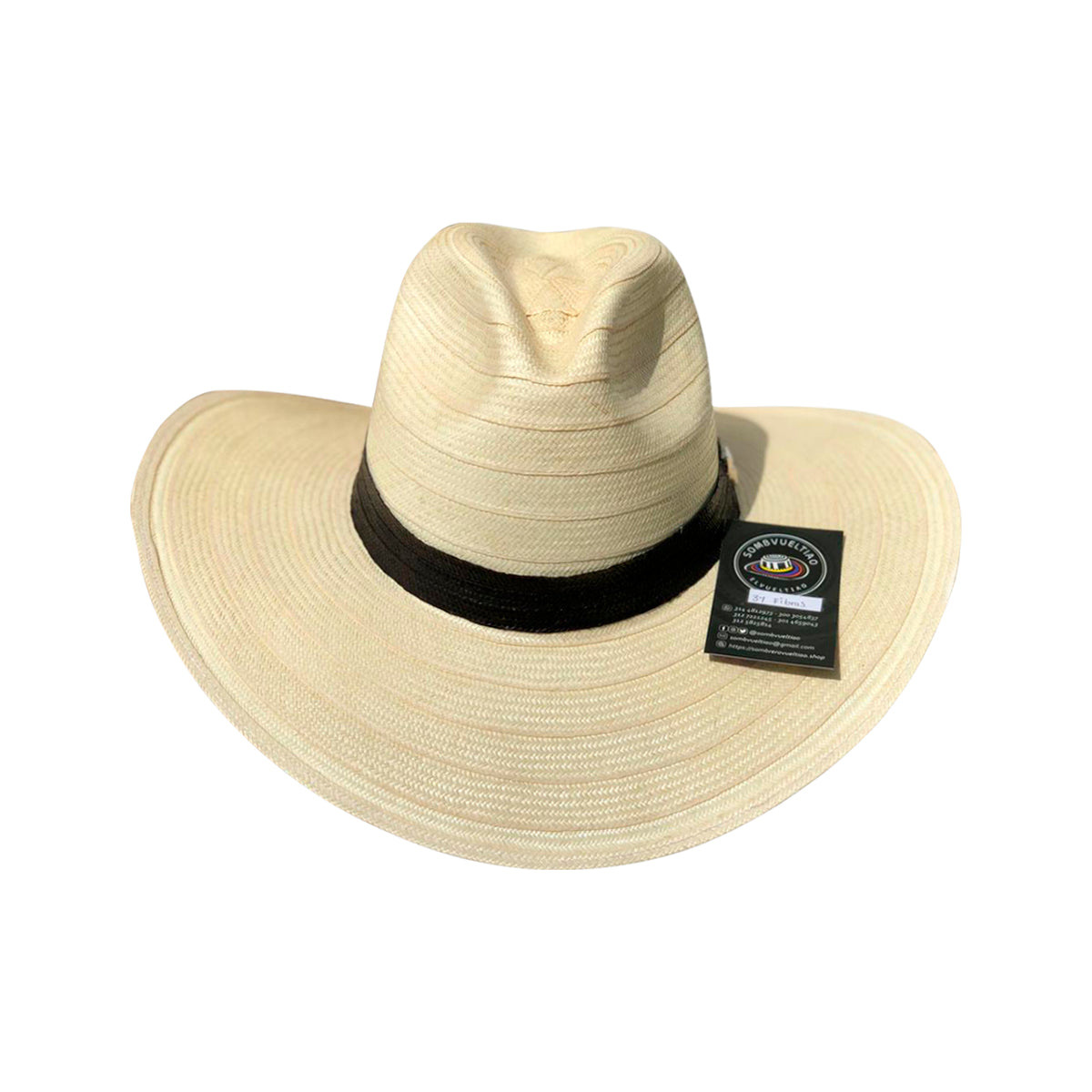 Sombrero Panameño 31 Fibras Extrafino Beige