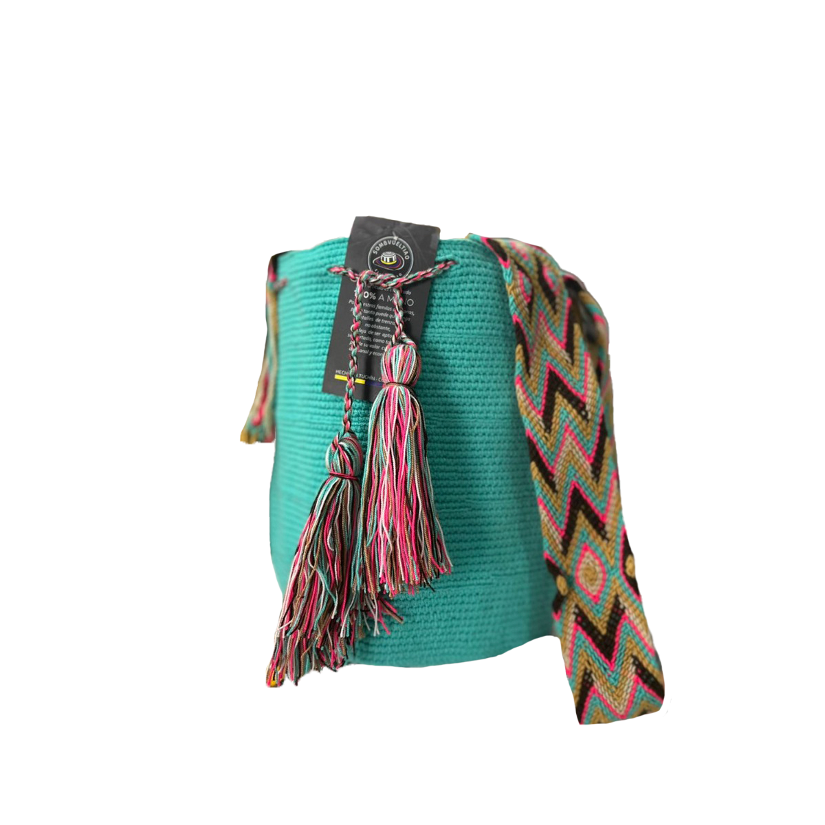 Mochila Wayu Exclusiva Verde Aguamarina