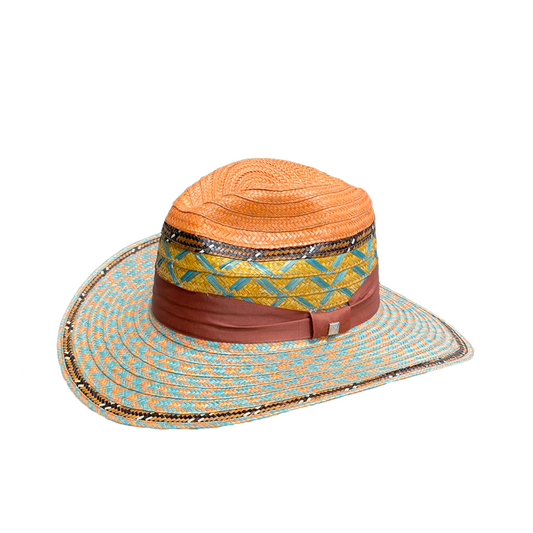 Sombrero Panameño Exclusivo  Pintas Multicolor MY