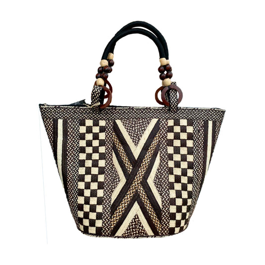 Bolso Caña Flecha Diseño Exclusivo Fino