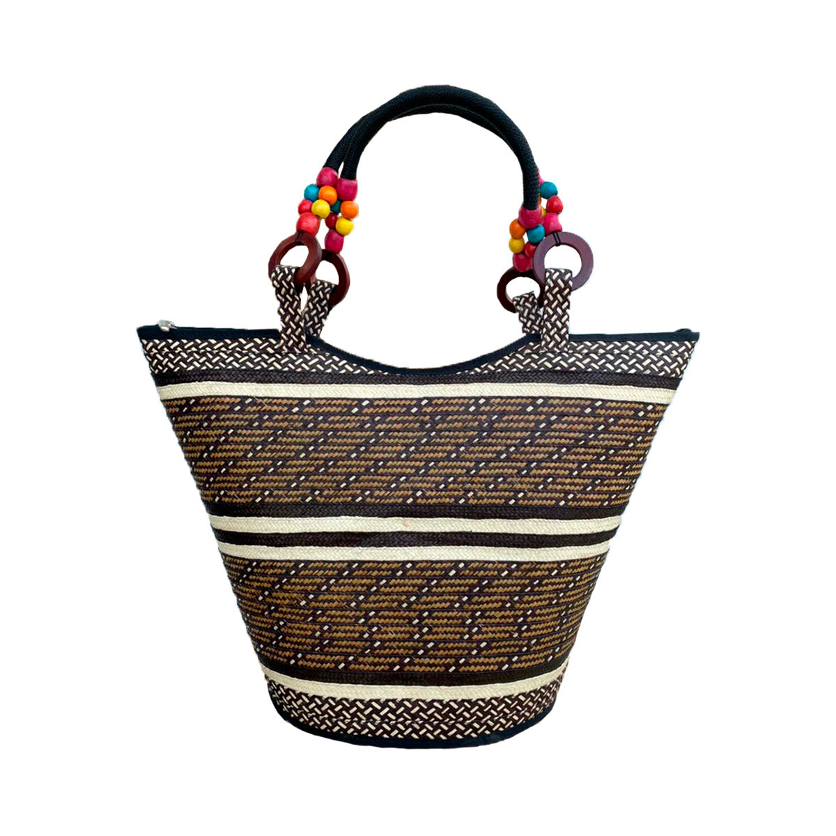 Bolso Caña Flecha Fino Tejido a Mano