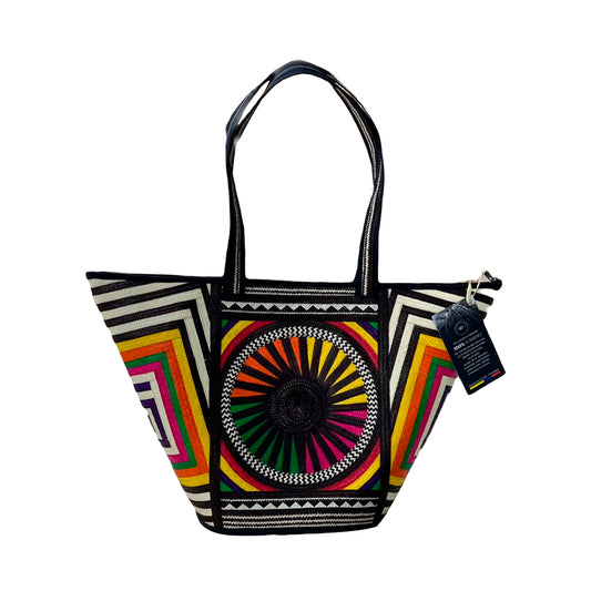Bolso Exclusivo Artesanal Multicolor Fino