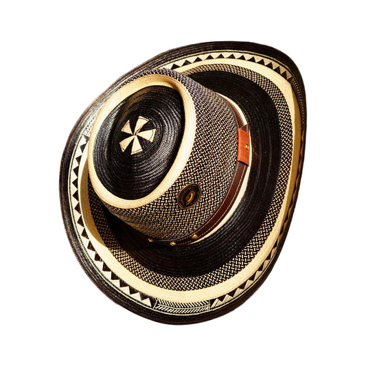 Sombrero Corto 23 Fibras Diseño Multicolor