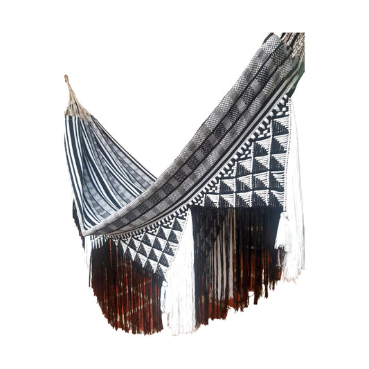 Hamaca Multicolor Exclusiva Fina con Flecos MY