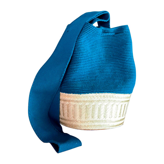 Mochila de Hilo en color azul MY