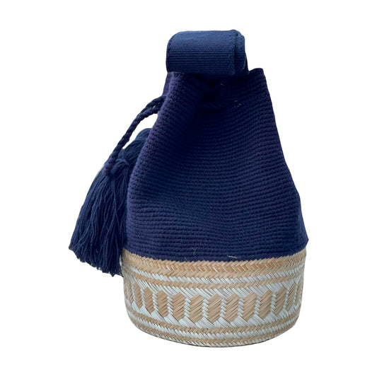 Mochila en Hilo Azul Rey