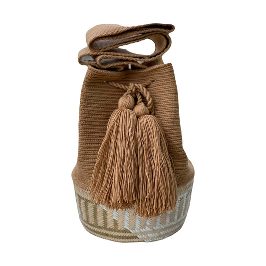 Mochila en Hilo color marron MY