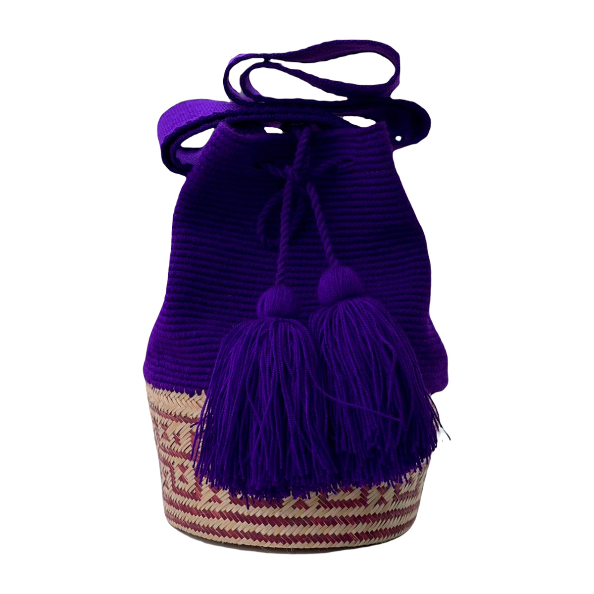 Mochila en Hilo Morada Alta Calidad