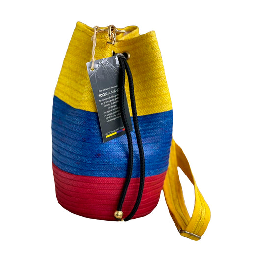 Mochila de caña Flecha Exclusiva Tricolor
