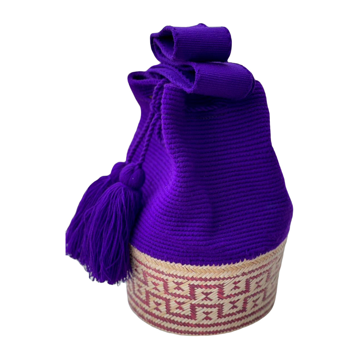 Mochila en Hilo Morada Alta Calidad