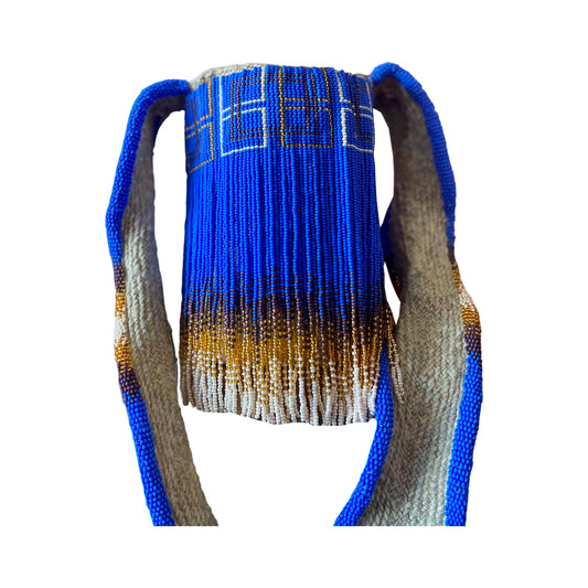 Mochilas Artesanales Finas Diseño Perlas Colores