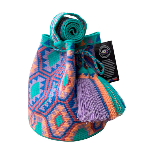 Mochila Figuras Wayuu Colección Paraíso Fino MY