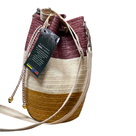 Mochila de caña Flecha tres colores