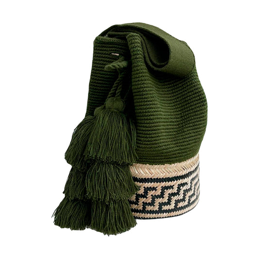 Mochila de Hilo color Verde pino