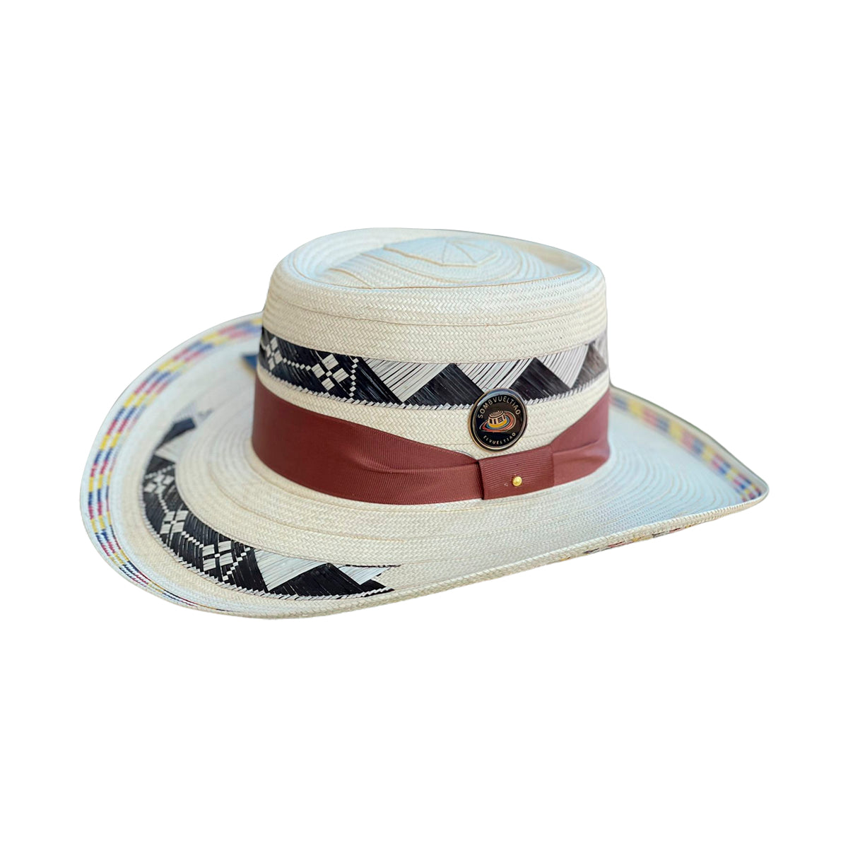Sombrero 23 Fibras Ala Corta Extrafino a Mano