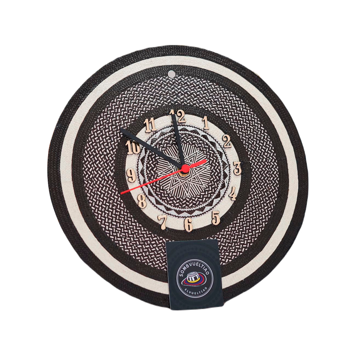 Reloj de Pared Exclusivo Diseño Circular Figuras