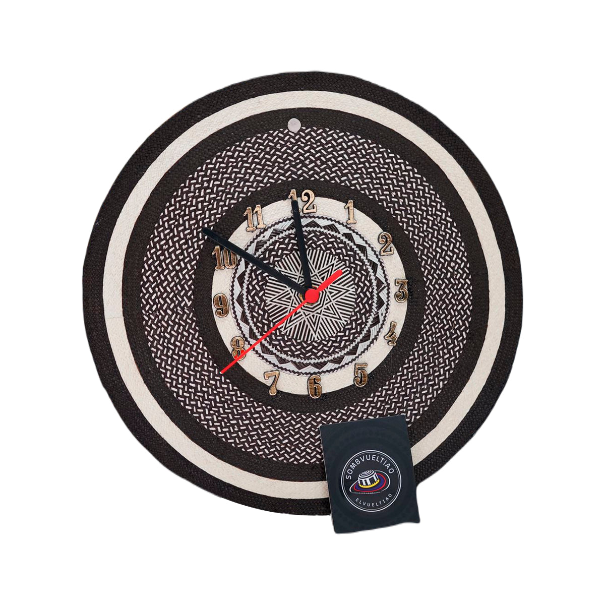 Reloj de Pared Exclusivo Diseño Circular Figuras
