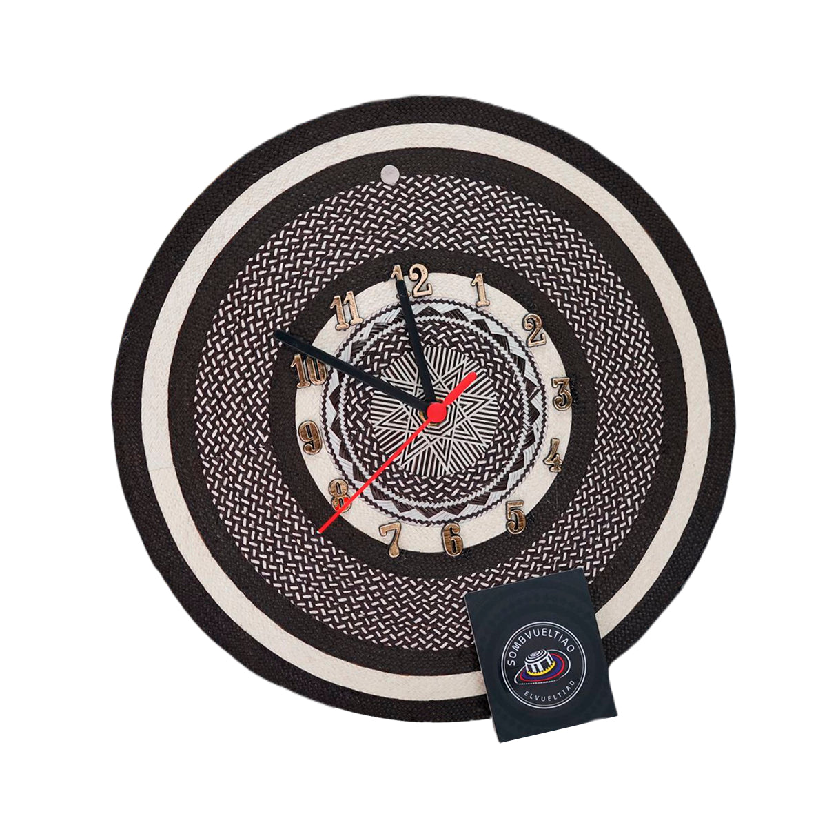 Reloj de Pared Exclusivo Diseño Circular Figuras