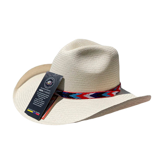 Sombrero Aguadeño Exclusivo Cinta Multicolor