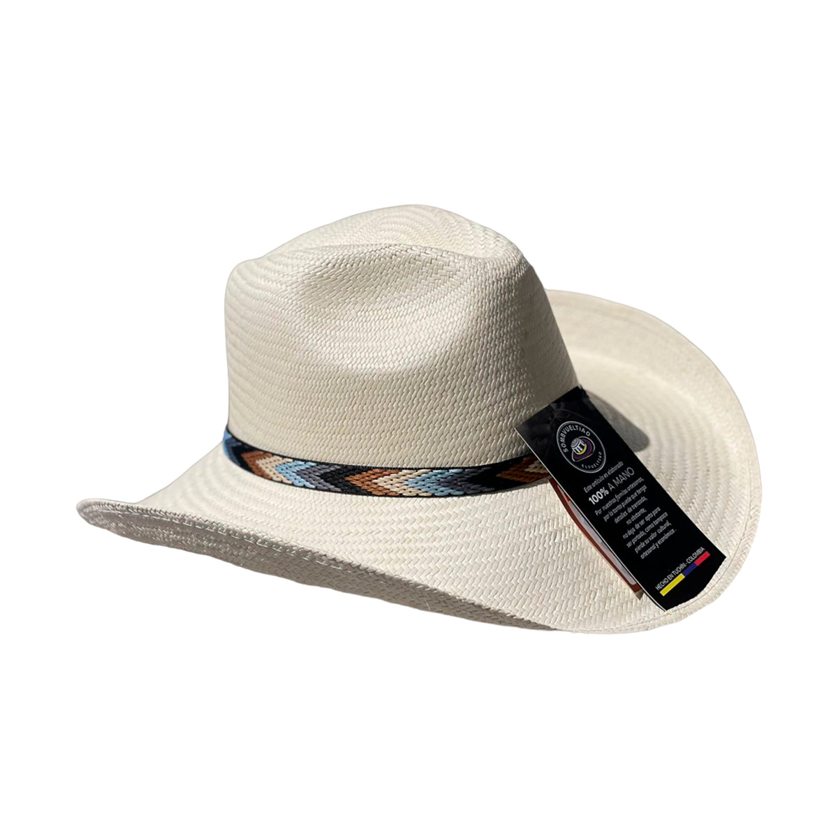 Sombrero Aguadeño Beige Exclusivo Ala Corta
