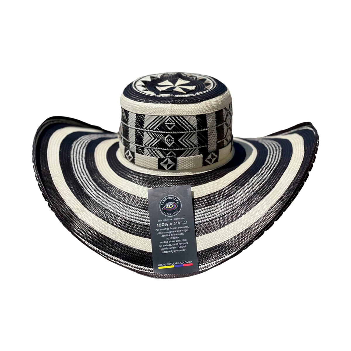 Sombrero Tradicional 27 Fibras Extrafino Figuras