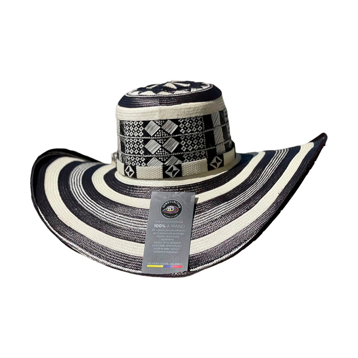 Sombrero Tradicional 27 Fibras Diseño Figuras