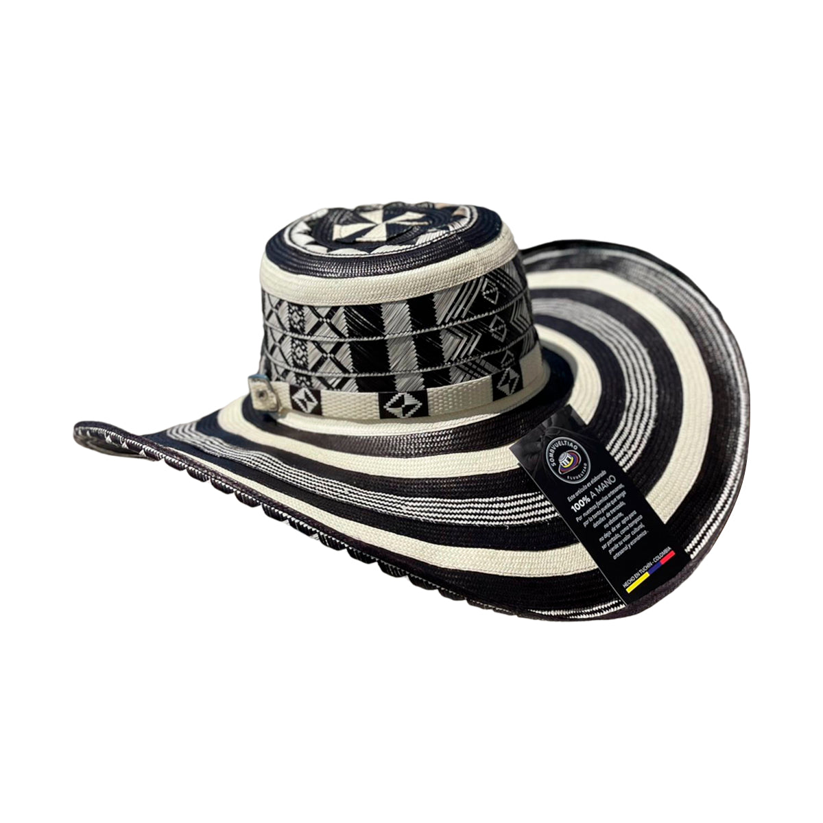 Sombrero Tradicional 27 Fibras Extrafino Figuras