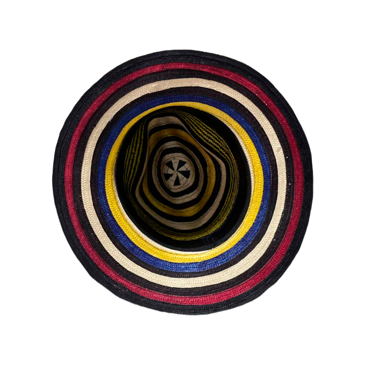 Sombrero Corto Exclusivo Diseño Tricolor