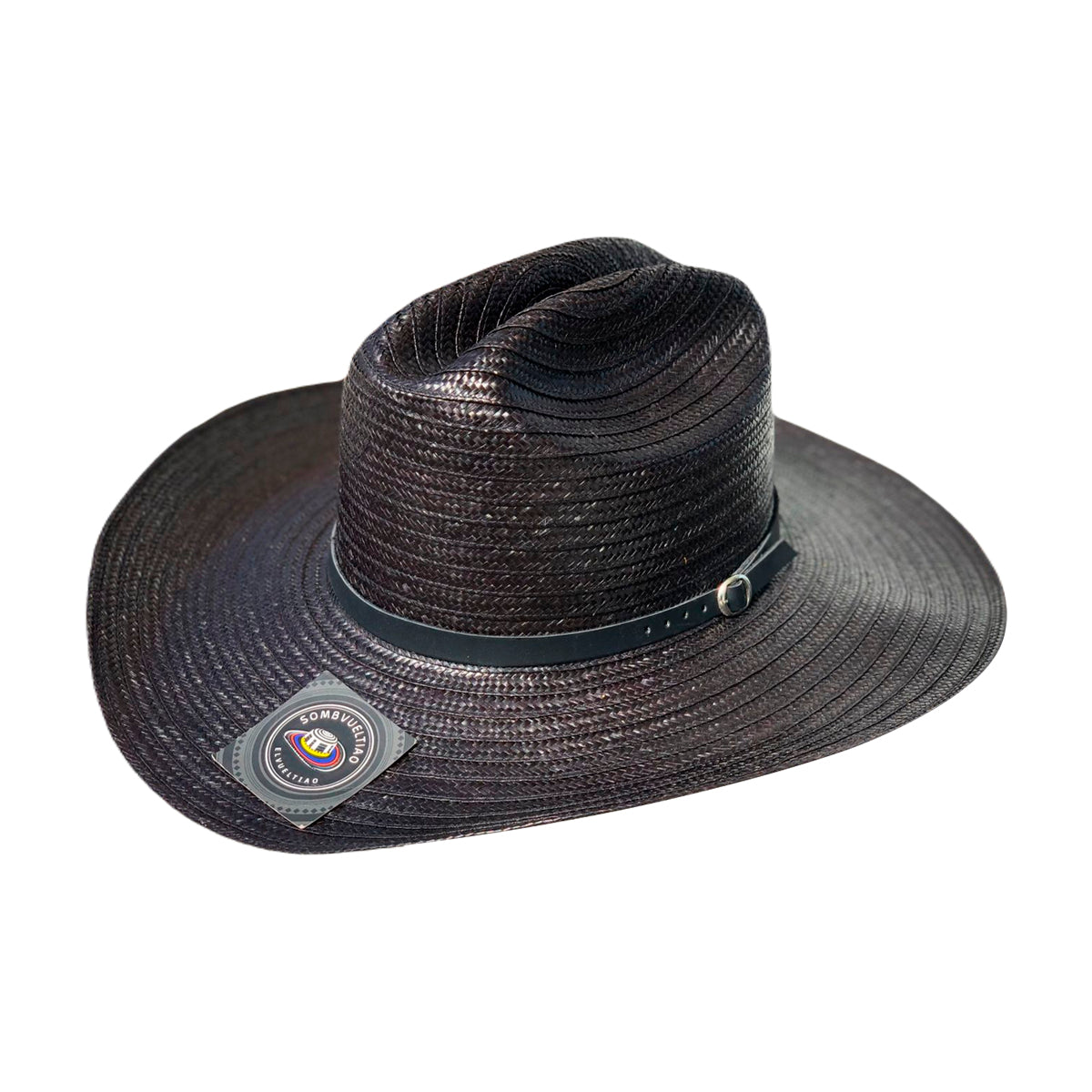 Sombrero Exclusivo Artesanal Negro Fino