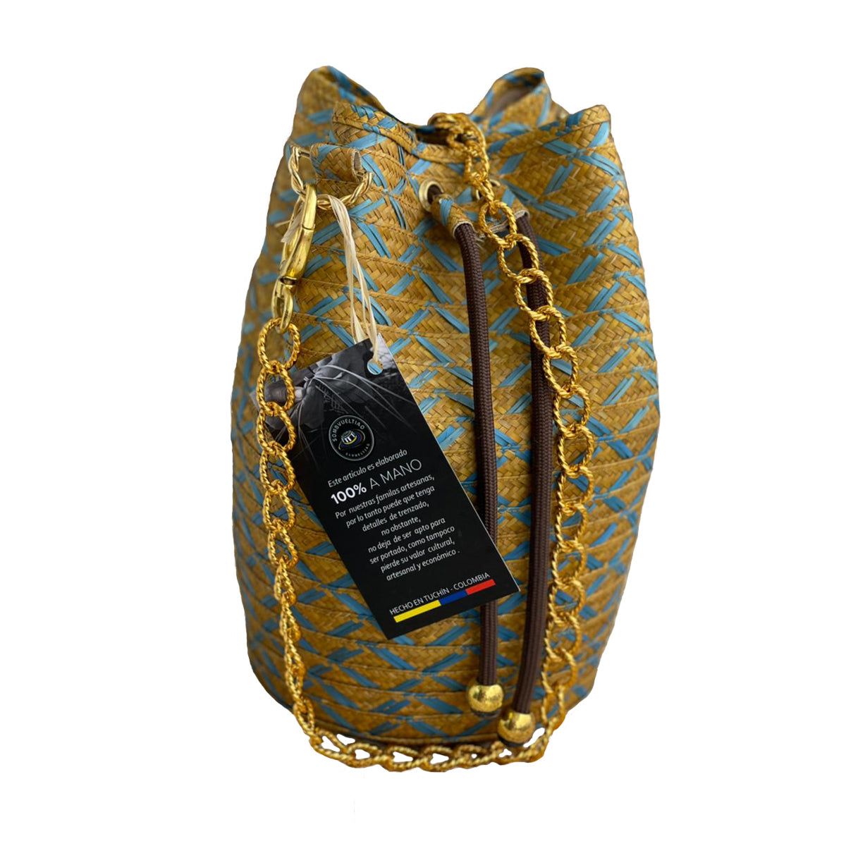 Mochila de caña Flecha Diseño piel de drago
