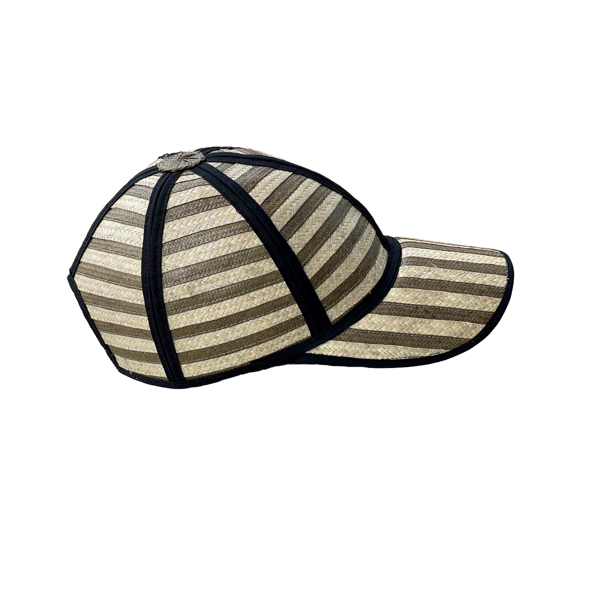 Gorra Artesanal Caña Flecha Diseño Franjas