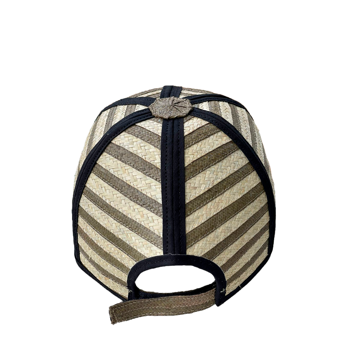 Gorra Artesanal Caña Flecha Diseño Franjas