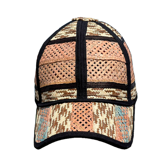 Gorra Caña Fecha Exclusiva Tejido Figuras a Mano MY