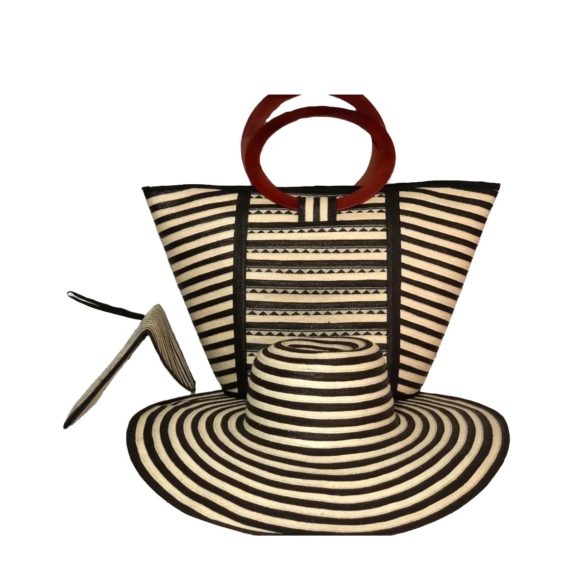 Combo Artesanal Sombrero + Bolso + Cartera Tradicional