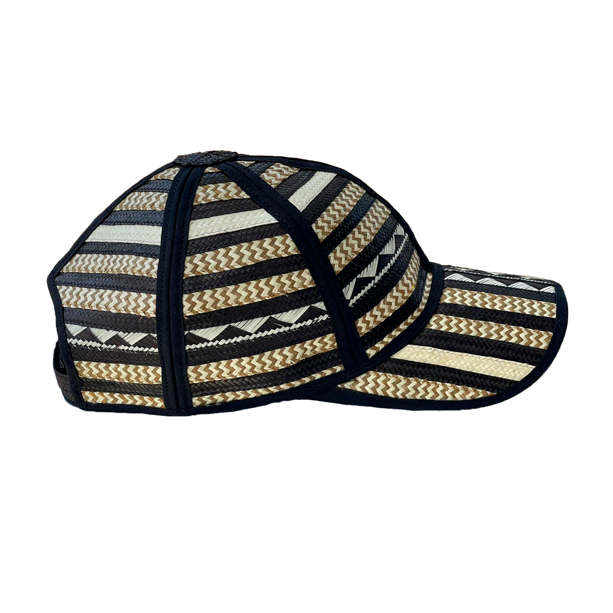 Gorra Artesanal Diseño Tejido Caña Flecha