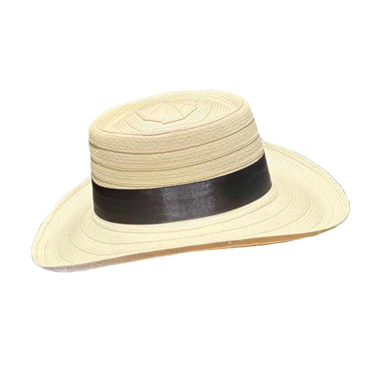 Sombrero Artesanal a la Corta Beige 23 Fibra