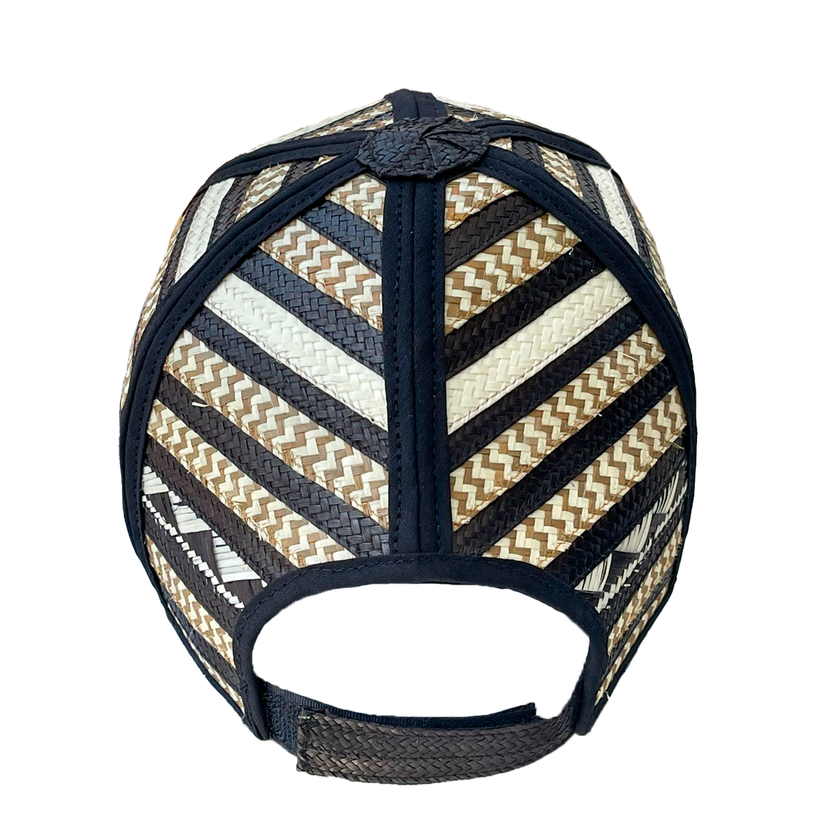 Gorra Artesanal Diseño Tejido Caña Flecha