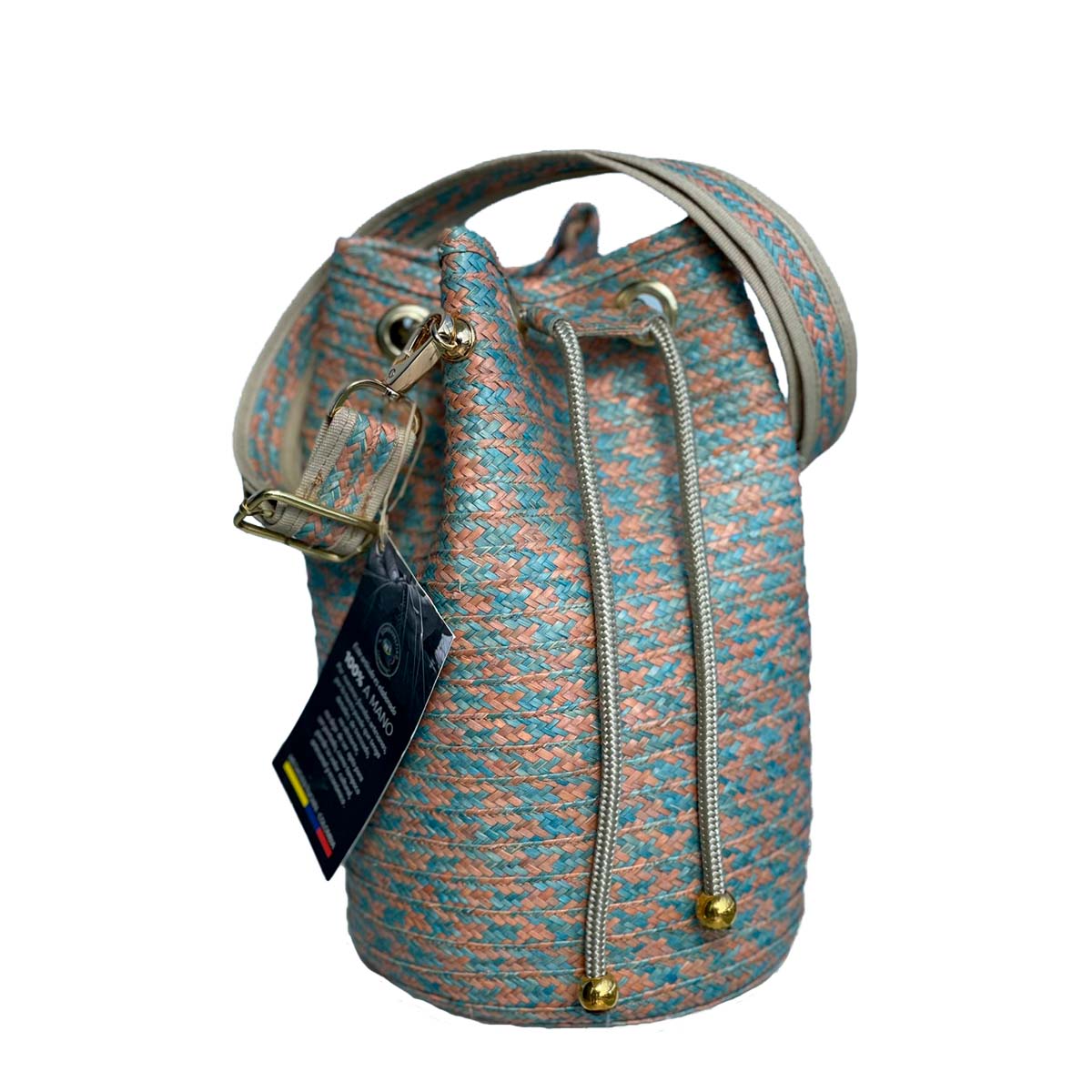 Mochila Artesanal Exclusiva Caña Flecha