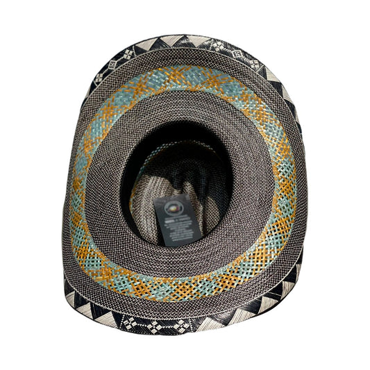 Sombrero 27 fibras Extrafino Calidad a Mano Color Gris