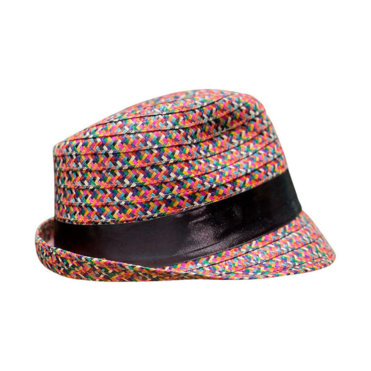 Sombrero Fedora Príncipe Tejido Fino Colores Exclusivos