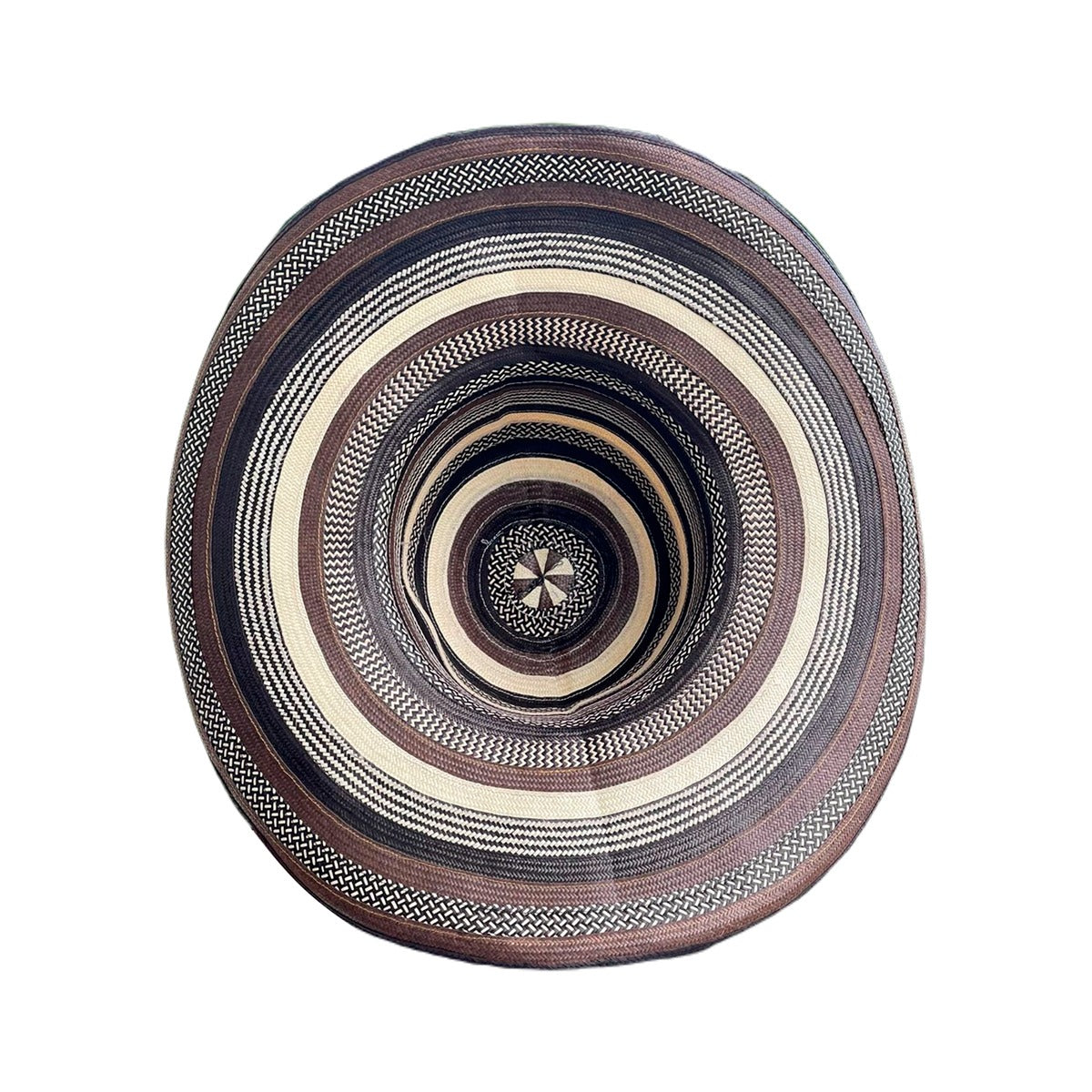 Sombrero Exclusivo 23 Fibras Marron Extrafino