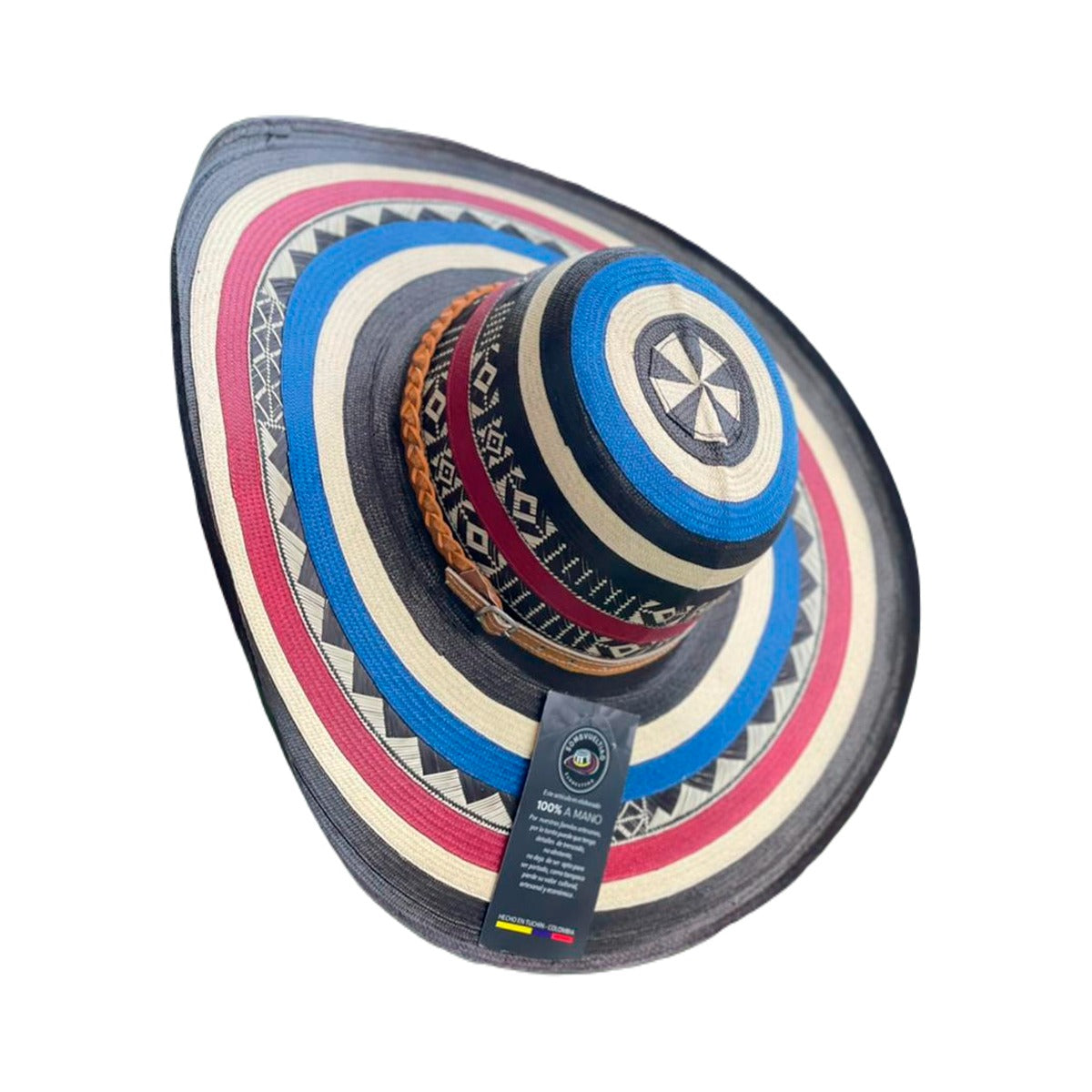 Sombrero Exclusivo 23 Fibras Extrafino Multicolor