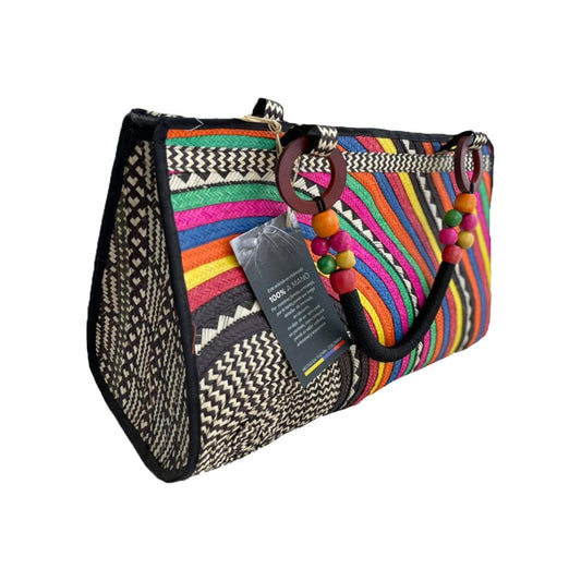 Bolso De Mano Diversos Colores Ancho MY