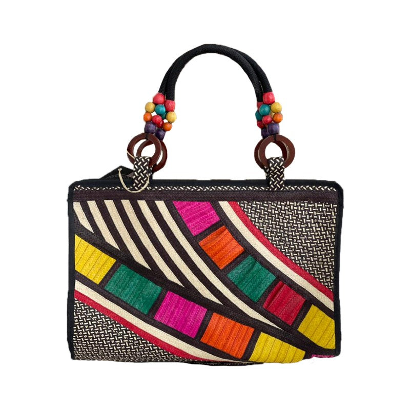Bolso De Mano Multicolor