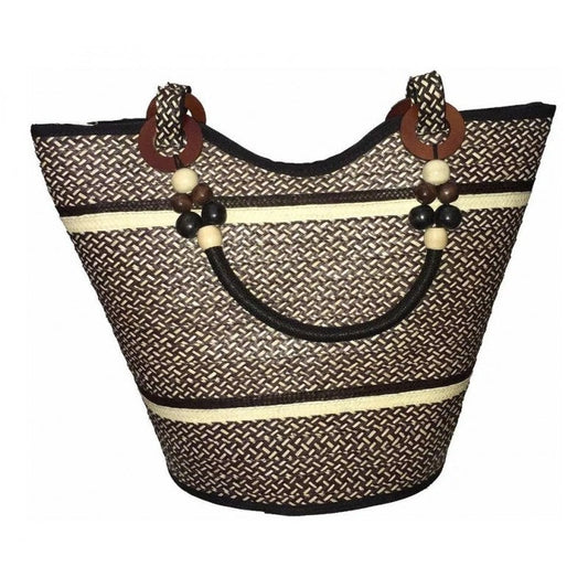 Bolso Diseño Ajedrez En Caña Flecha MY