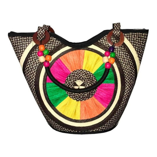 Bolso En Caña Flecha Multicolor MY