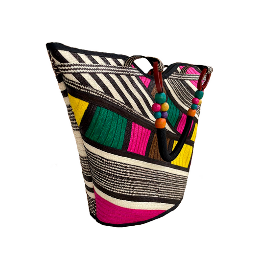 Bolso En Caña Flecha Multicolor MY