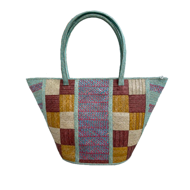 Bolso Multicolor Exclusivo Diseño Ajedrezado